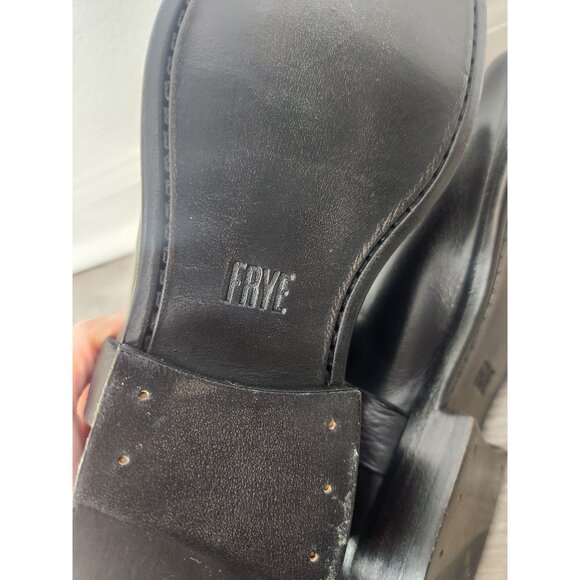 Frye Women's Sz. 8B Portia Harness Short Black Leather Boots NWOT - Picture 8 of 8